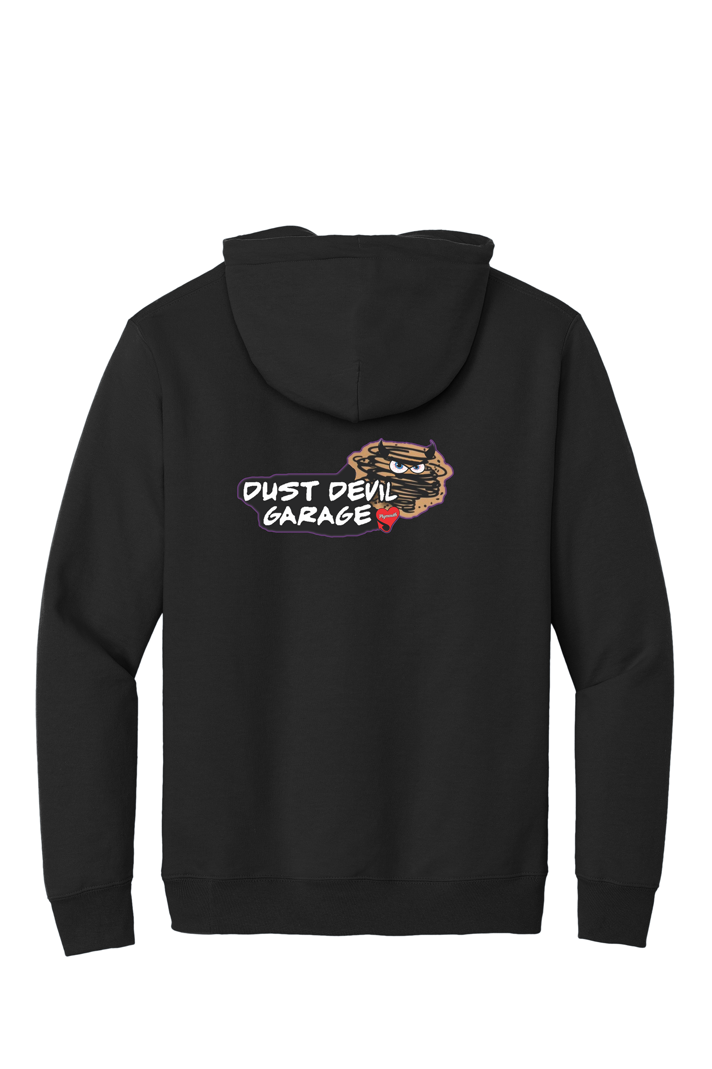 Dust Devil Garage Pullover Hooded Sweatshirt