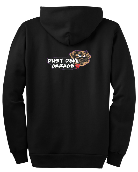 Dust Devil Garage Full-Zip Hooded Sweatshirt