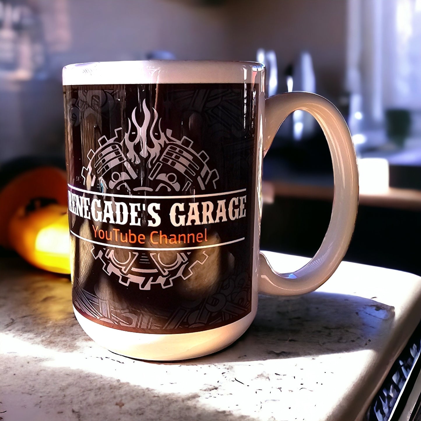 Renegade's Garage 15 oz. Mug