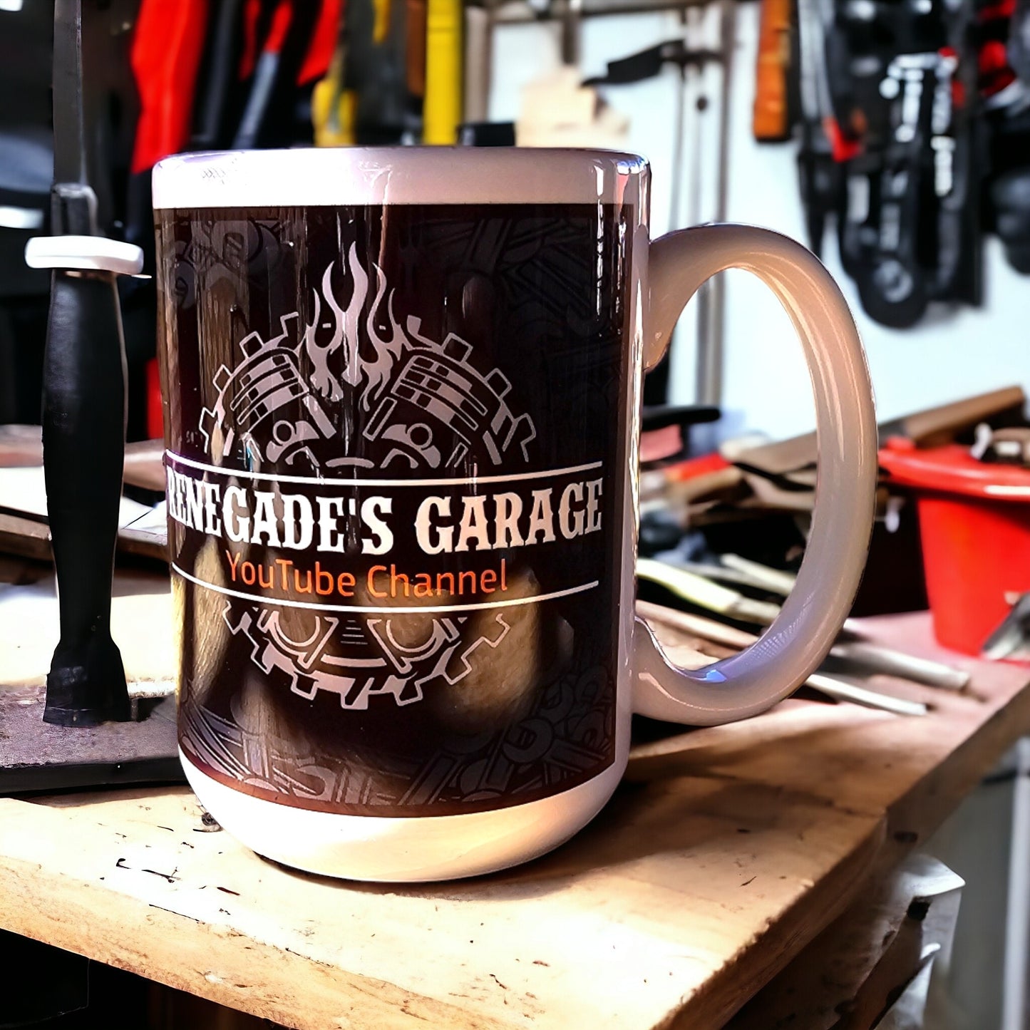 Renegade's Garage 15 oz. Mug