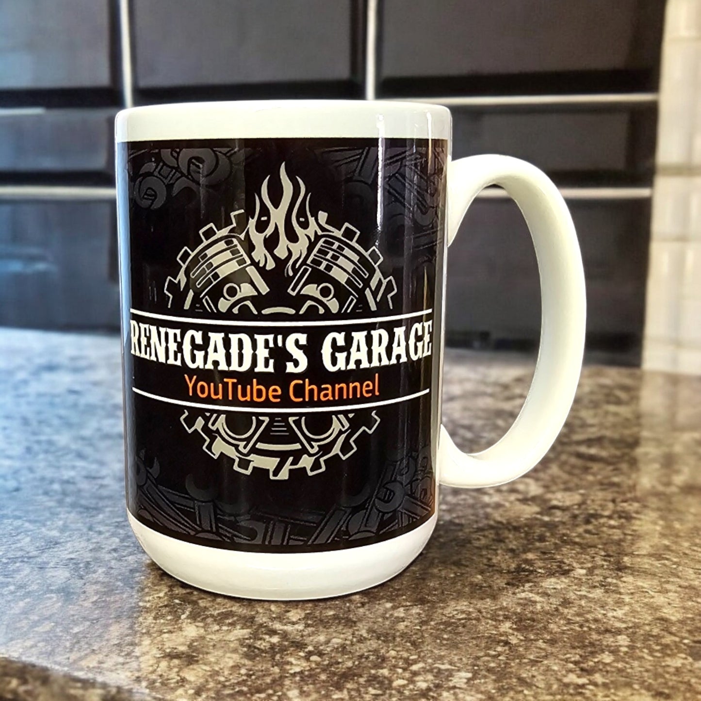 Renegade's Garage 15 oz. Mug