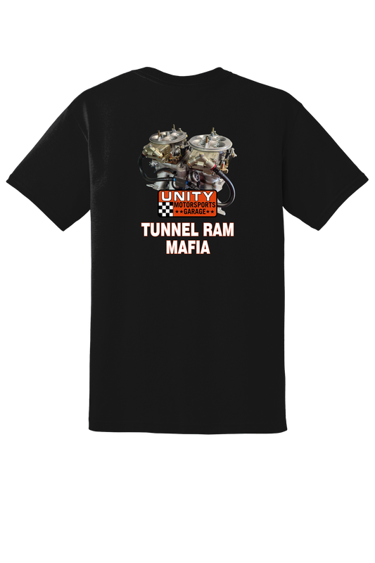 Unity Motorsports Garage Tunnel Ram Mafia Tee