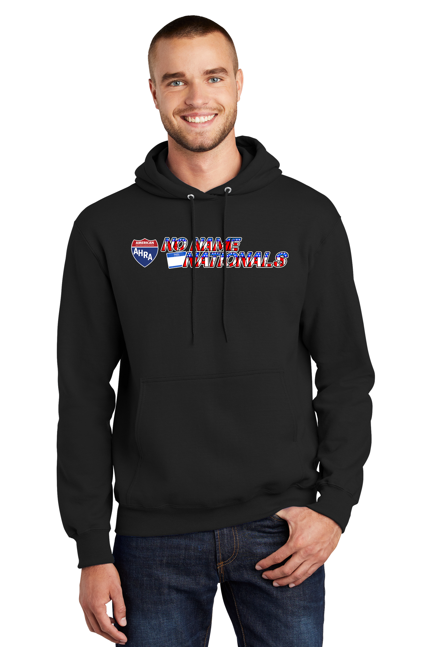 No Name Nationals Port & Company® Essential Fleece Pullover Hooded Sweatshirt