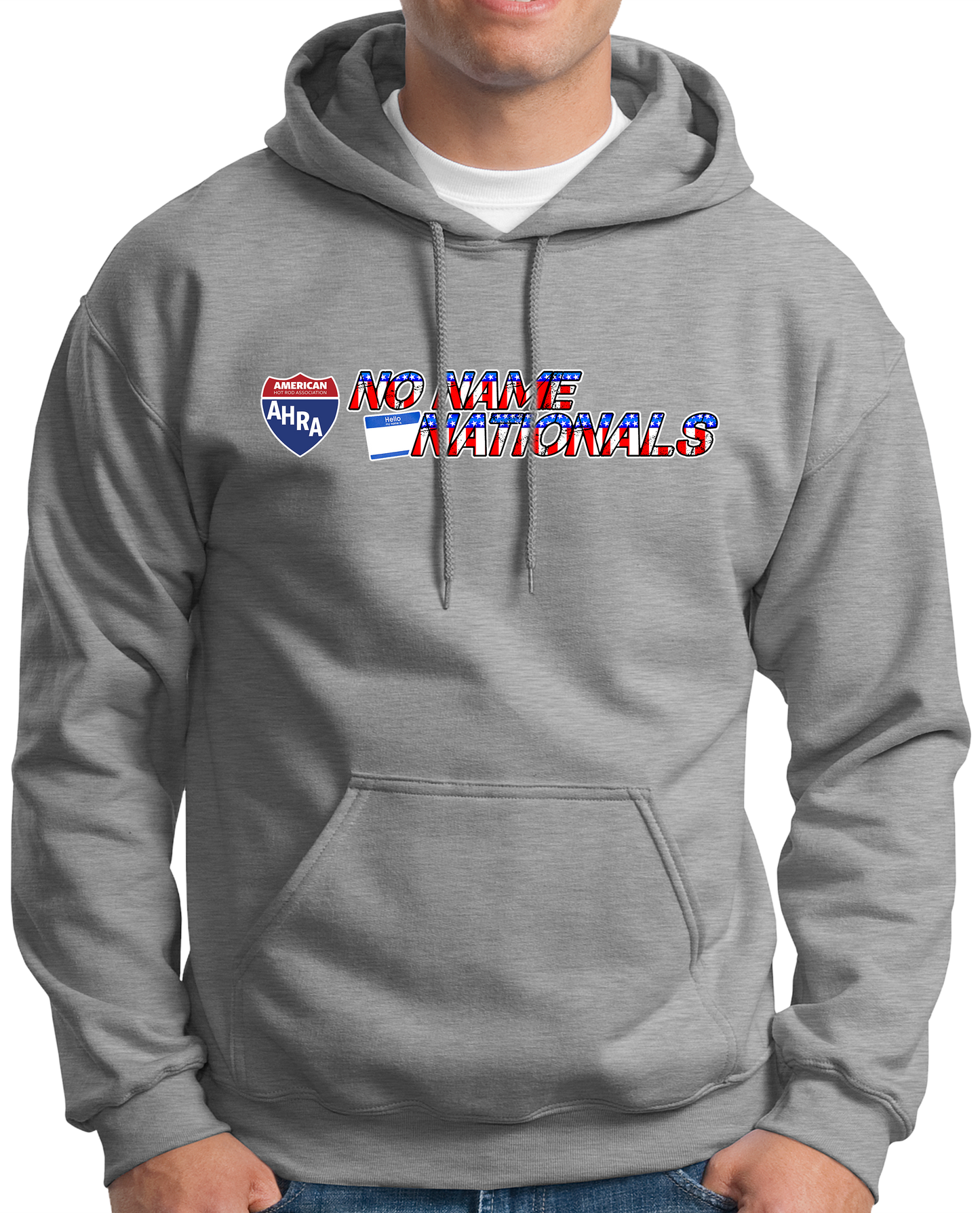 No Name Nationals Pullover Hooded Sweatshirt (Gildan)