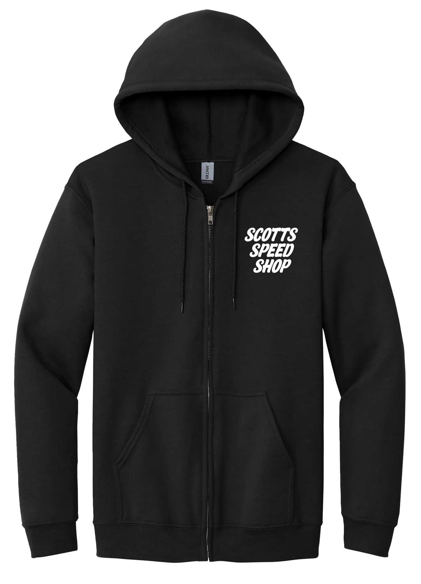 Scotts Speed Shop Classic Full-Zip Hooded Sweatshirt