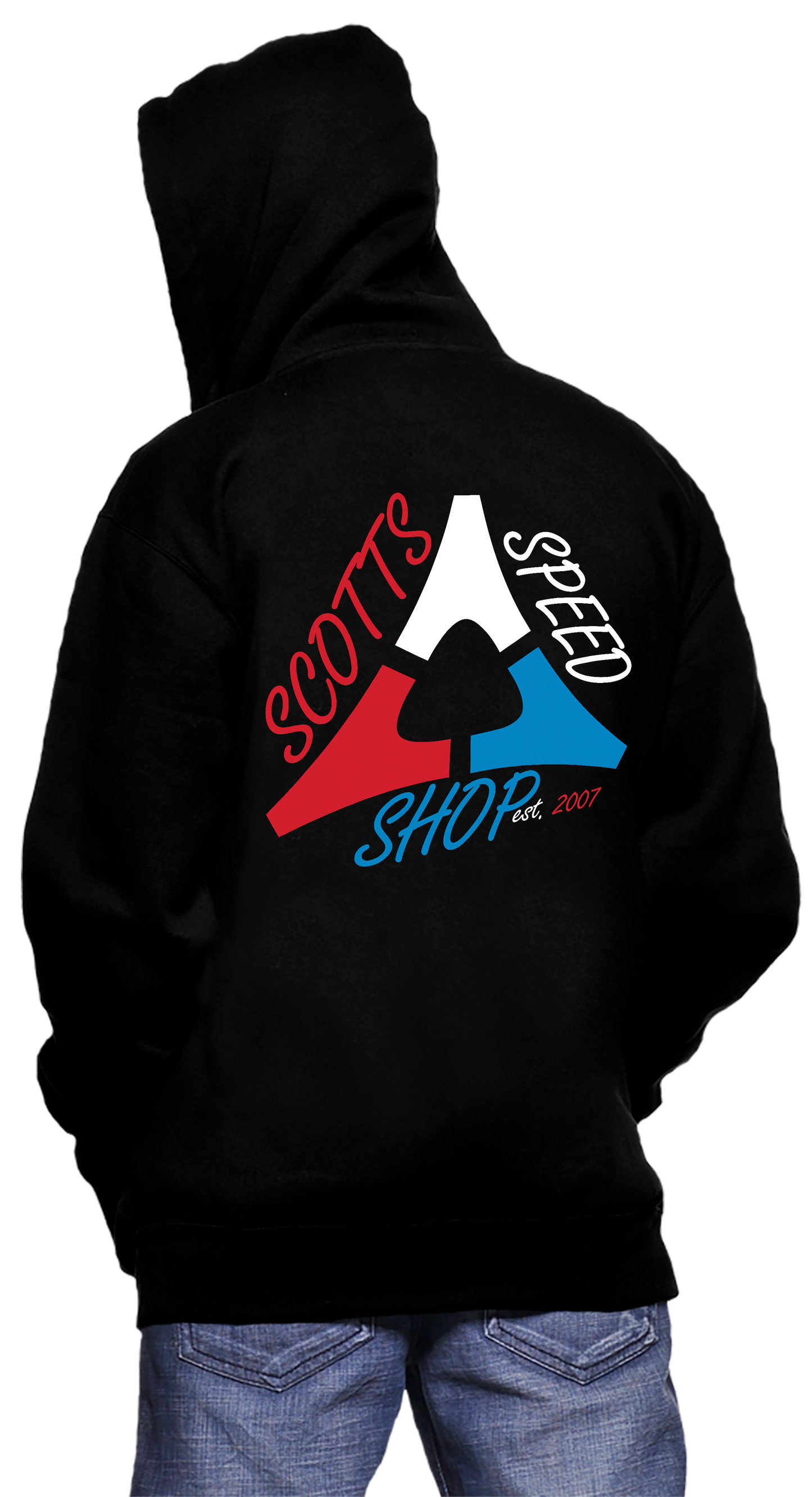 Scotts Speed Shop Classic Pullover Hooded Sweatshirt